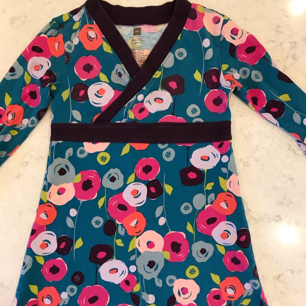 Tea Collection Floral Dress size 4